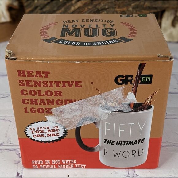 Fifty The Ultimate F Word Double-Sided Heat Sensitive Mug - 16 oz. - Picture 9 of 13